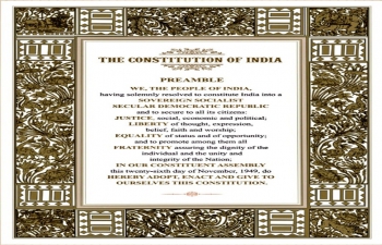 Preamble of the Constitution of India