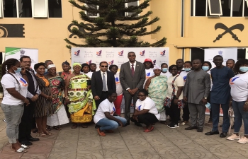 AmritMahotsav Donating health supplies to Sompahemaa Foundation in Kumasi, High Commissioner underlined commitment of India & Indian community to social development in Ghana 