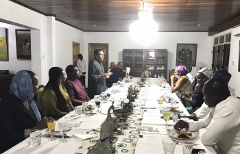 HOSTING OF YOUNG POLICYMAKERS OF GHANA (MAY, 2022)
