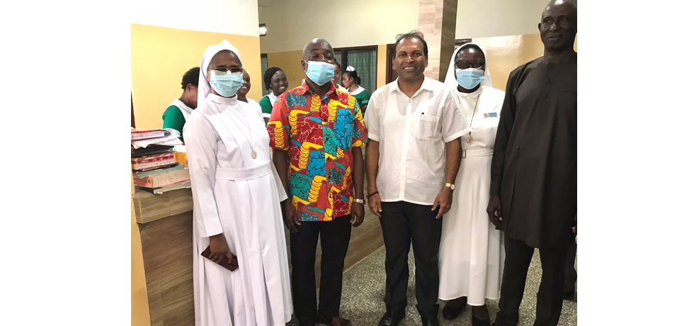 HIGH COMMISSIONER VISITED HOLY FAMILY HOSPITAL IN BONO REGION OF GHANA