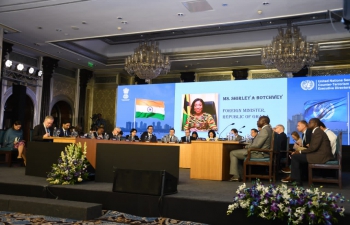 Foreign Minister of Ghana, Ms. Ayorkor Botchwey,  participated in the first segment of the Special Meeting of the UN Security Council’s Counter-Terrorism Committee in Mumbai