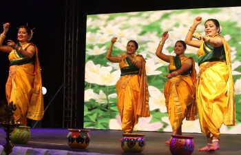 Rich & multifaceted regional cultures of India were showcased by Community artists