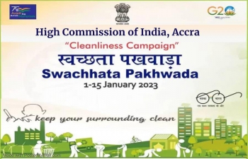 HCI Accra observed ‘Swachhata Pakhwada