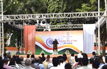 High Commission celebrated 74th RepublicDay of India in Accra