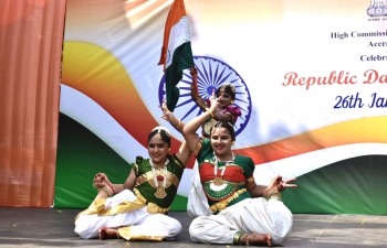 Diverse culture of India was beautifully exhibited at Republic Day celebration 