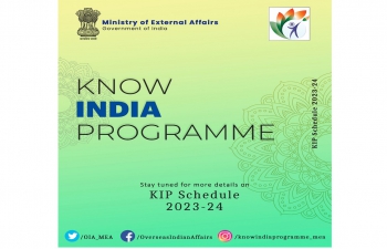 66th & 67th Know India Programme for Indian Diaspora - Applications Open