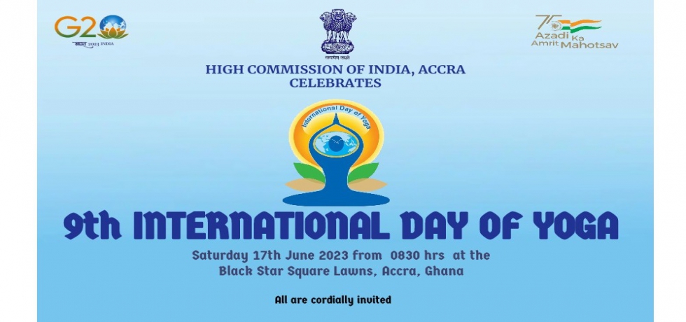 Celebrations of 9th International Day of Yoga